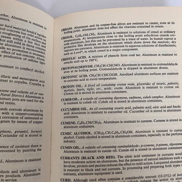 Vintage Alcan Aluminum in Food and Chemicals Book, Industrial Canadian Company - Picture 4 of 5